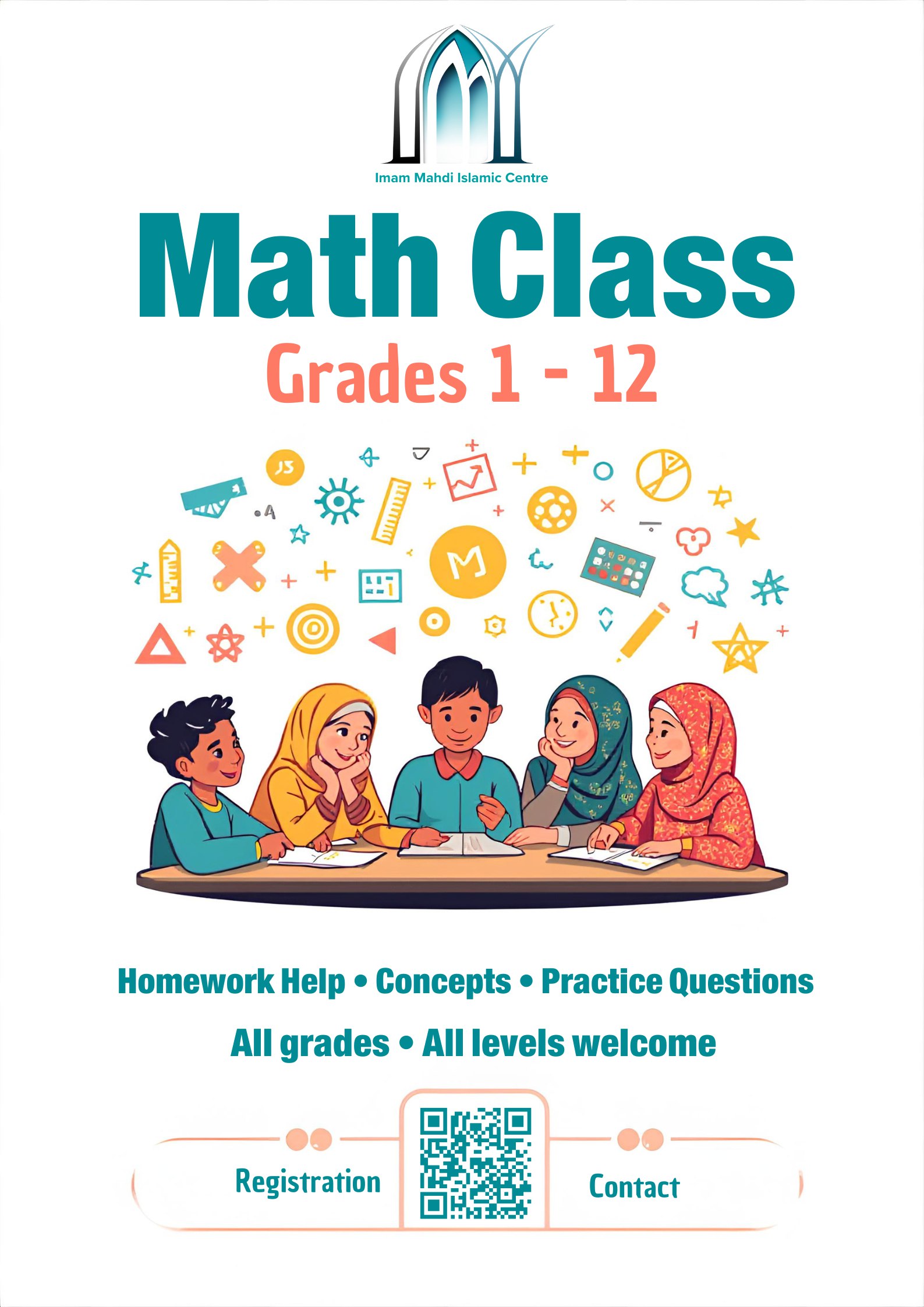 Saturday Math Support Classes